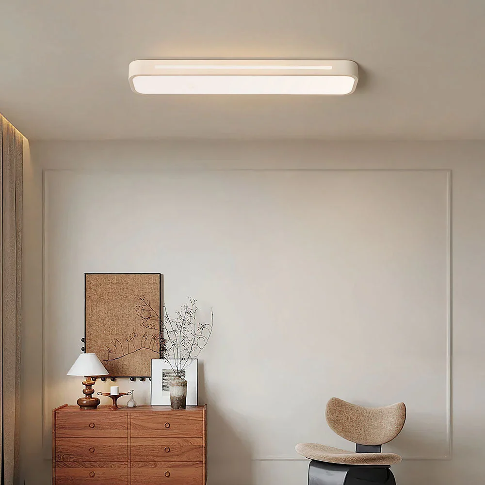 Moderne Nordische Minimalistische Lange LED-Deckenbeleuchtung 48cm
