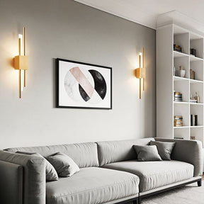 LED Wandleuchte Metall und Acryl 8cm 3 Farbwechsel