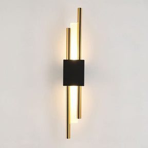LED Wandleuchte Metall und Acryl 8cm 3 Farbwechsel