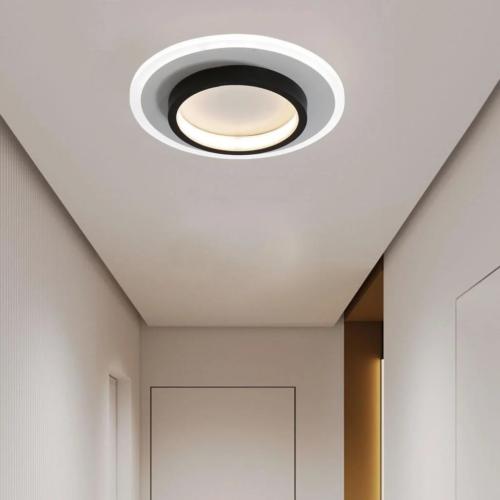 Deckenleuchte 3 Farben Einstellbare Runde Acryl LED 21cm