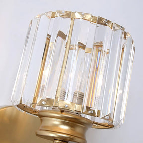 Wandleuchten für Flur Kristall Rund 24cm