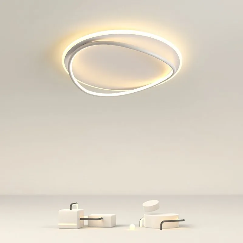 Moderne LED Deckenleuchten Eisen 40/50cm Dimmbar