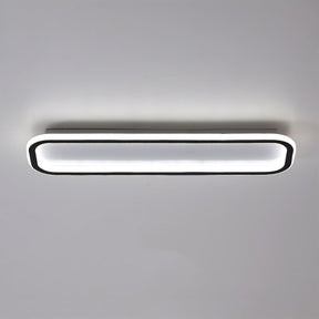 Rechteckige LED-Deckenleuchte 40cm Flur Dimmbar