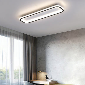 Rechteckige LED-Deckenleuchte 40cm Flur Dimmbar