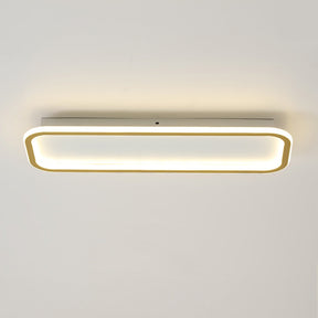Rechteckige LED-Deckenleuchte 40cm Flur Dimmbar