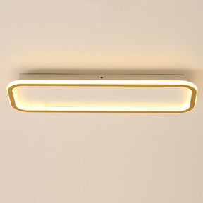 Rechteckige LED-Deckenleuchte 40cm Flur Dimmbar