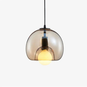 Pendelleuchte Glas Rund 25cm