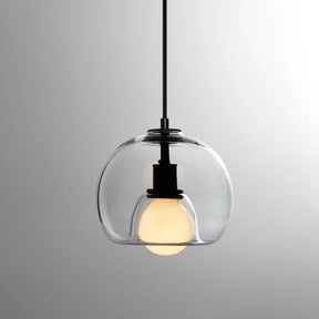 Pendelleuchte Glas Rund 25cm