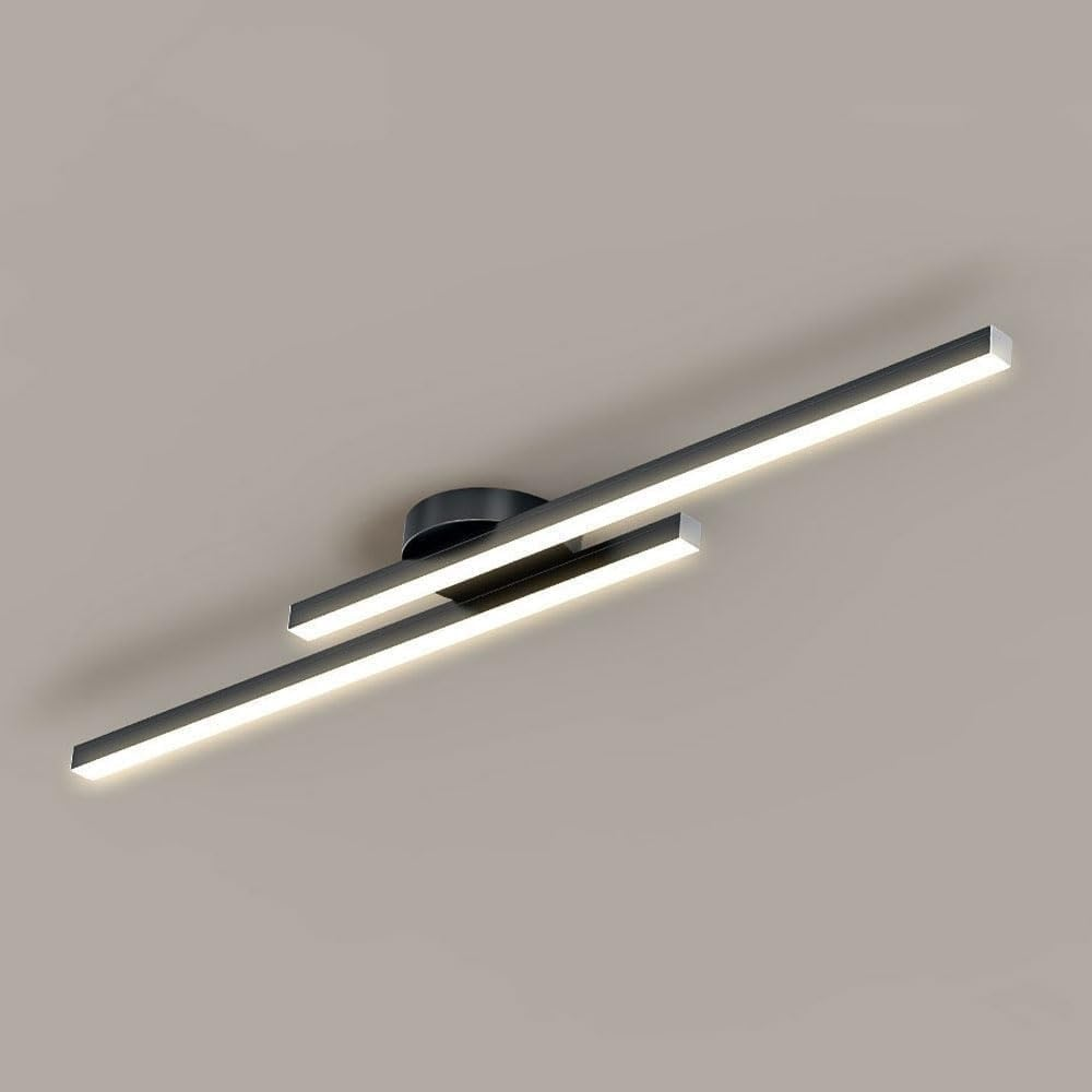Lange LED Deckenleuchte aus Metall Dimmbar 60/90/120cm